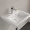 Villeroy et Boch Subway 2.0 Lave main 45x37cm avec trou pour robinetterie sans trop plein Blanc GA50180