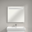Villeroy & Boch More To See miroir avec éclairage LED intégré horizontal à intensité réglable 3 niveaux 80x75x4.7cm 1024967