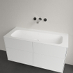 Villeroy & boch Finion Lavabo pour meuble 120x50cm sans trou de robinet ni trop-plein Ceramic+ stone white SW209391