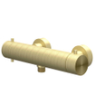 IVY Concord Robinet de douche thermostatique - mural - cooltouch - Inox 316 - Or mat brossé PVD SW1030868