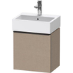 Duravit D-neo Meuble sous vasque 43.4x32.2x44cm 1 porte Lin mat SW640701