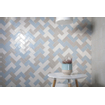 Terravito Galeno carreau mural - 7,5x15cm - 8,5mm - Rectangle - blanc/crème mat SW359685