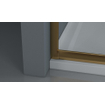 Adema Dawn Douchecabine - 90x90x185cm - kwartrond - goud mat SW1381733
