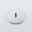 Fortifura Calvi Pommeau de douche 25cm rond 6mm Inox brossé SW720554