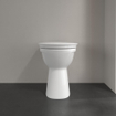 Villeroy & Boch ViCare Cuvette profonde - sans rebord de rinçage - au sol - Blanc Alpin CeramicPlus SW706806