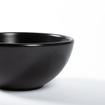 QeramiQ Dely Vasque - 20x20x9cm - rond - céramique - mat noir SW1102404