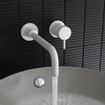 Crosswater MPRO robinet lavabo encastrable 14cm bec inox SW108529