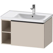 Duravit D-neo Meuble sous vasque 78.4x45.2x44cm 1 tiroir Taupe mat SW640757