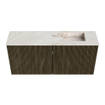 Mondiaz JOYA-DLUX 90cm toiletmeubel - kleur Shadow - Wastafel FAYE positie Rechts 1 kraangat kleur Frappe. SW1422660