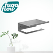 FugaFlow Efficiente Acces Toiletrolhouder - plateau - geborsteld RVS - Black Friday - SW1123736