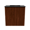 Mondiaz JOYA 40cm toiletmeubel - kleur Ruby - Wastafel FAYE positie Midden Zonder kraangat kleur Urban. SW1421792
