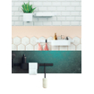 Hansgrohe WallStoris élément mural 70x3.3x1.2cm Blanc mat SW651650