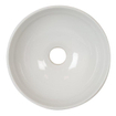 Plieger Mini Round vasque à poser - 26x26x12cm - blanc brillant SW238003