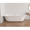 Zeza Oval Ligbad - 190x90cm - acryl - duo - glans wit SW1015080