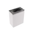 MONDIAZ TURE-DLUX meuble WC 40 cm Cale. EDEN lavabo Lava position milieu. Sans trou de robinet. SW1103667