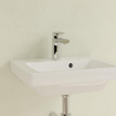 Villeroy & Boch Subway 2.0 lave-mains dessous rectifié 50x40cm - inclus trou de robinetterie inclus trop-plein 1024208