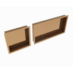 Fortifura Galeria Inbouwnis - 30x60x7cm - Geborsteld koper PVD (Koper) SW876697