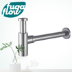 FugaFlow Efficiente Sobrado siphon à godet design 1.1/4" pour lavabo chrome - SW1125249