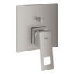 GROHE Eurocube partie apparente pour robinet de baignoire encastré avec inverseur supersteel SW523669