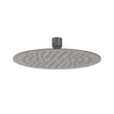 IVY Bond Regendoucheset - inbouw - 2-weg stop-omstel - 15cm plafondbuis - 20cm slim hoofddouche rond - glijstang met uitlaat - 150cm doucheslang - 3-standen handdouche - Geborsteld metal black PVD SW1032781