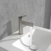 Villeroy & Boch Dawn Mitigeur de lavabo monocommande - Nickel brossé mat (Inox) SW974107