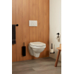 Haceka Kosmos Porte-rouleau de toilette - sans couvercle - noir mat SW653971