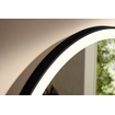 Hansgrohe Xarita Lite S Miroir - 90cm - rond - éclairage led - capteur - noir mat SW1165147