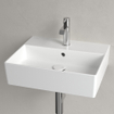 Villeroy & Boch memento 2.0 Lavabo 1 trou de robinet 50x42cm avec trop-plein Blanc Alpin SW354332