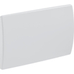 Plaque de couverture Geberit Kappa pour WC 21,3x14,2cm blanc SW111395