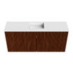 Mondiaz JOYA 90cm toiletmeubel - kleur Ruby - Wastafel FAYE positie Midden 1 kraangat kleur Talc. SW1421750