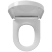 Tiger Abattant WC Memphis Softclose Duroplast Blanc 36x5.5x45cm SW25346