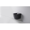 FugaFlow Eccelente Pietra Wandclosetpack - 36.3x51.7cm - diepspoel - rimless - 35mm zitting - mat zwart SW1469370