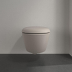 Villeroy & Boch Antao WC suspendu - sans bride de rinçage - TwistFlush - CeramicPlus - Amande mat (beige) SW917947