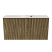 Mondiaz JOYA-DLUX 80cm toiletmeubel - kleur Dusk - Wastafel FAYE positie Midden 1 kraangat kleur Frappe. SW1423091