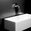 Clou New Flush fontein 38x18cm zonder kranenbank keramiek glanzend wit SW106240