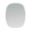 Arcqua Loft Miroir - 65x80cm - ovale - vertical - LED avant SW1223218