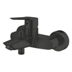 Grohe Start Mitigeur baignoire - avec inverseur - entraxe 15cm - avec douchette - Noir mat SW1177072