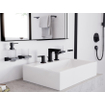 Hansgrohe Talis E Mitigeur lavabo avec vidage noir mat SW358797