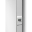 Vasco E-PANEL elektrische Design radiator 40x180cm 1000watt Staal Traffic White SW160410
