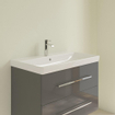Villeroy & Boch Avento lavabo-meuble - 80x47cm - 1 trou de robinet avec trop-plein ceramic+ blanc SW59870