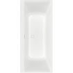 Villeroy & Boch Subway 3.0 baignoire - 180x80cm - rectangulaire encastrée système de remplissage intégré alpin blanc SW641518