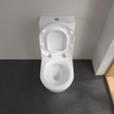 Villeroy & Boch Subway 2.0 cuvette pour WC à réservoir apparent à poser à chasse directe PK DirectFlush sans réservoir blanc 1025189