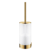 Grohe Selection Accessoires toilettes - porte-rouleau papier toilette - sans couvercle - brosse de toilette avec support - crochet porte-serviette - cool sunrise brillant (doré) SW1210916