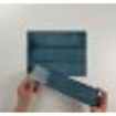 Terravito Dalmira carreau mural - 7.5x30cm - Rectangle - 8.6mm - Alchimia Blue SW159345