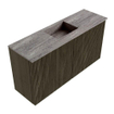 Mondiaz JOYA-DLUX 80cm toiletmeubel - kleur Shadow - Wastafel FAYE positie Midden Zonder kraangat kleur Oza. SW1425041