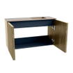 Mondiaz JOYA-DLUX 70cm toiletmeubel - kleur Dusk - Wastafel FAYE positie Rechts 1 kraangat kleur Arena. SW1425736