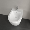 Villeroy & Boch Subway 2.0 bidet sur pied avec trou de robinet avec trop-plein blanc 1025182