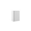 FugaFlow Eccelente Arredo Ensemble meuble WC - 40x65cm - 1 porte - 1 trou de robinet - droit - lave-mains dark emporador - blanc mat SW1522200