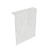 MONDIAZ HOPE Toiletplaat Set - solid surface achterwand - 100x125cm - Planchet 100x23cm - niet voorgeboord - Opalo SW1105232