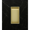 Hotbath &MORE Boîte encastrable ou niche encastrée 30x15x10cm avec LED IP44 Laiton brossé PVD SW1246527